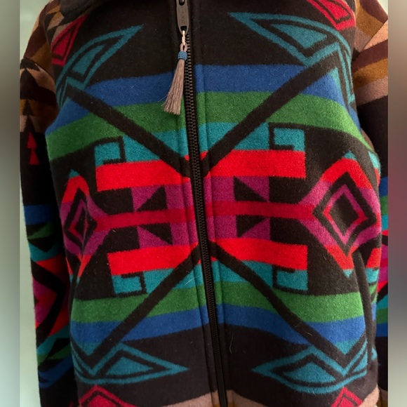 Pendleton Aztec Wool Jacket size M - Picture 2 of 8